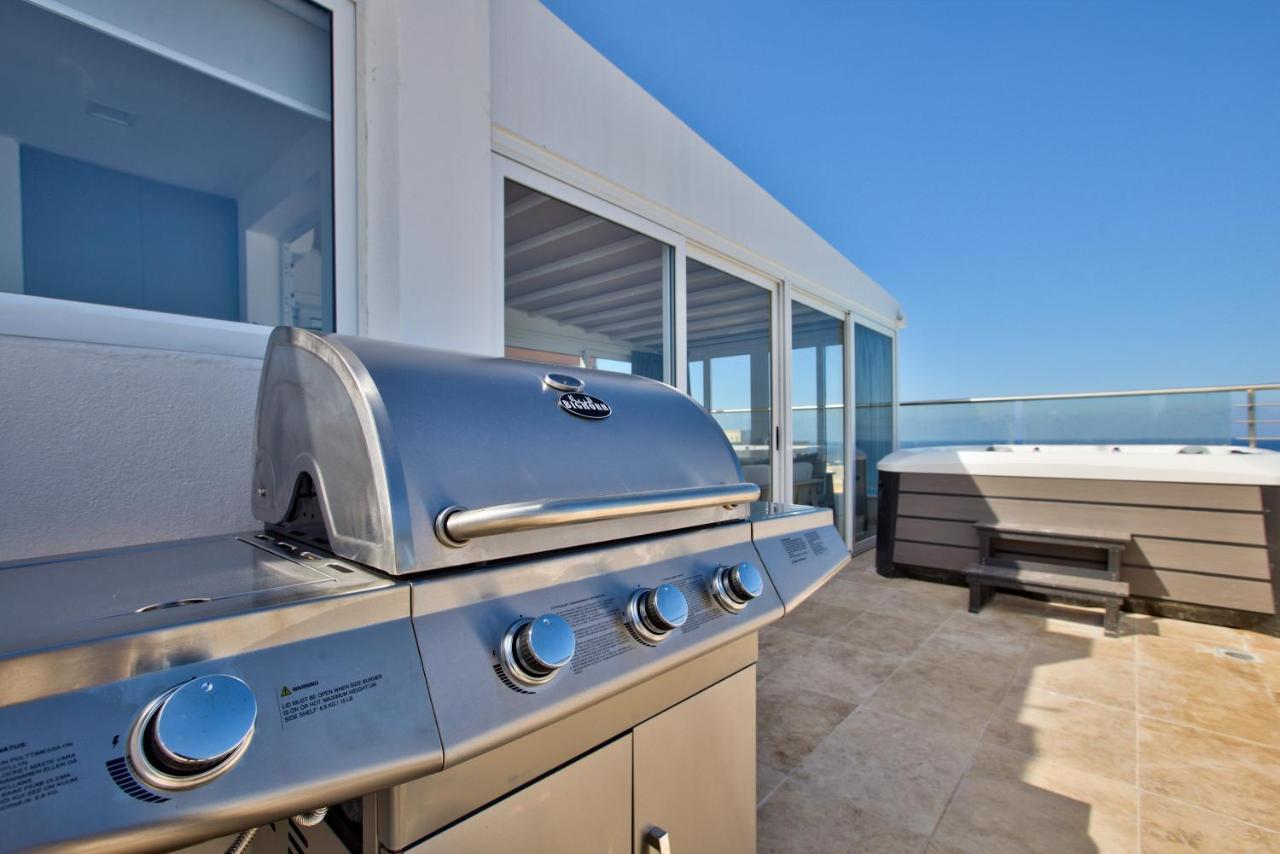 Valletta Luxury 4-Bedroom Duplex With Stunning Sea Views Private Terrace And Jacuzzi Exterior photo